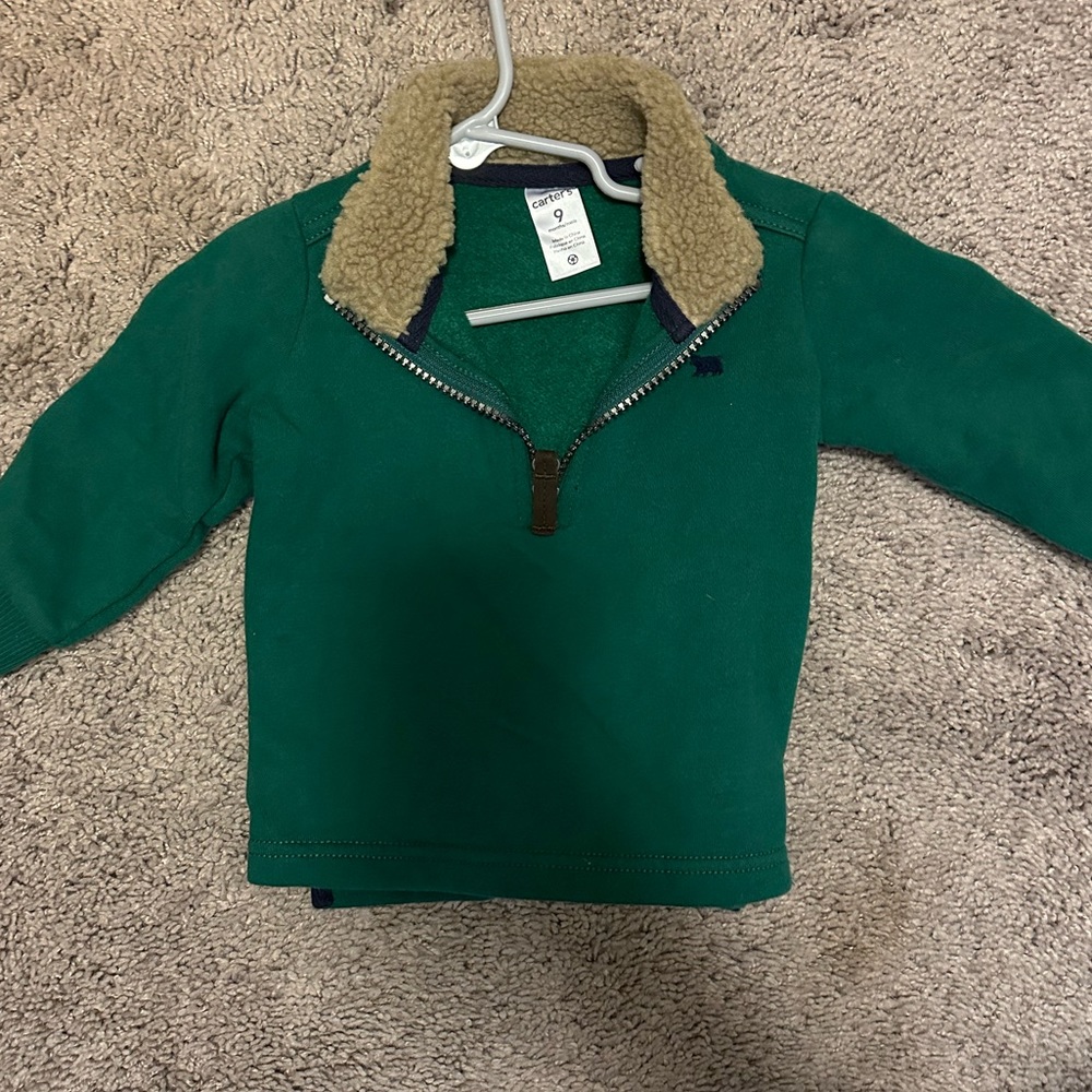Green sweater